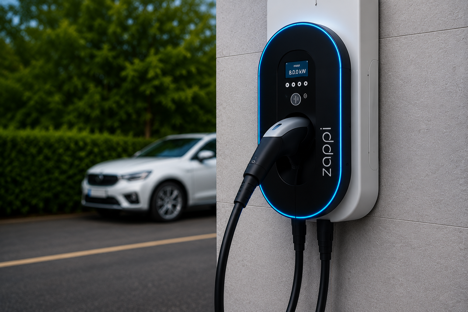 EV charger installation