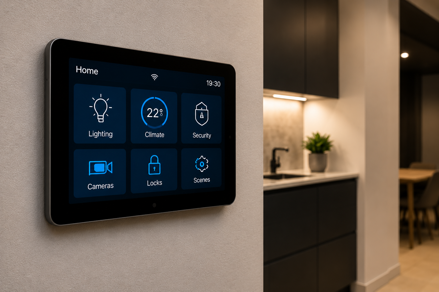 Smart home dashboard